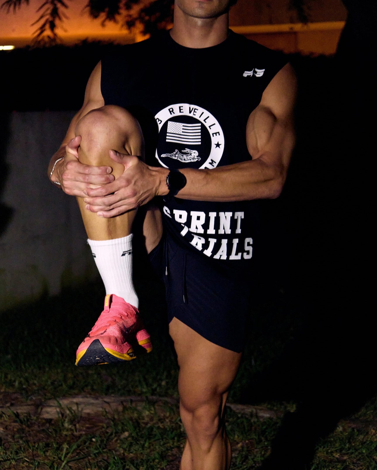 Sprint Team Oversized Tank - Black