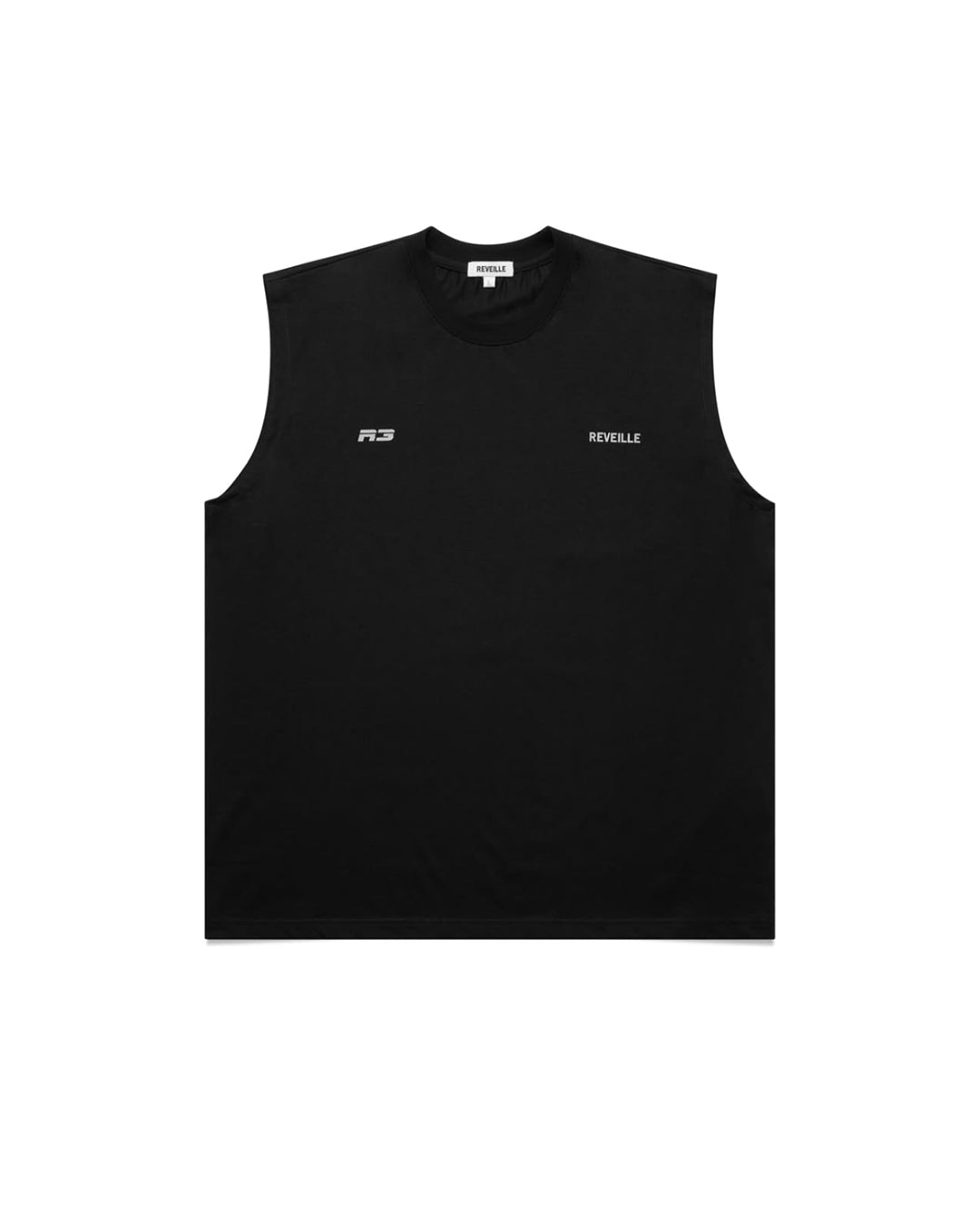 R3 Oversized Tank - Black/Grey