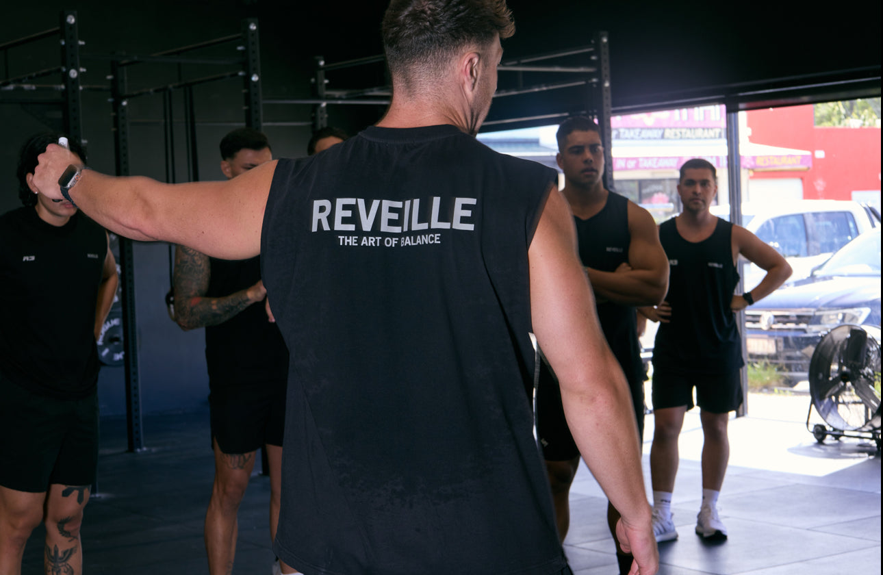 R3 Oversized Tank - Black/Grey