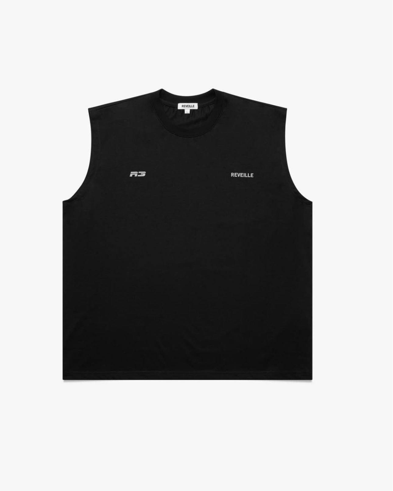 Oversized Tank (Black/Grey)