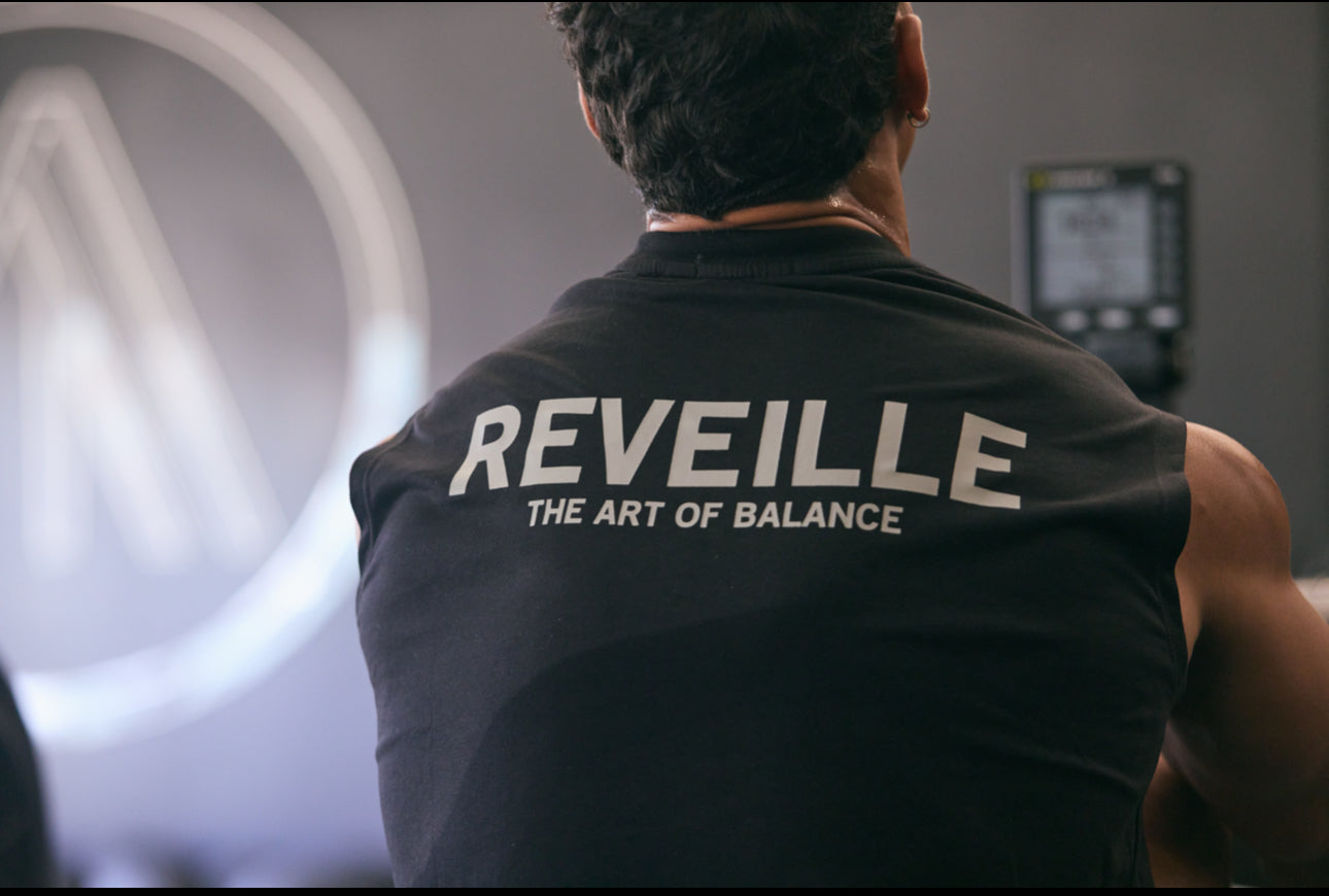 R3 Oversized Tank - Black/Grey