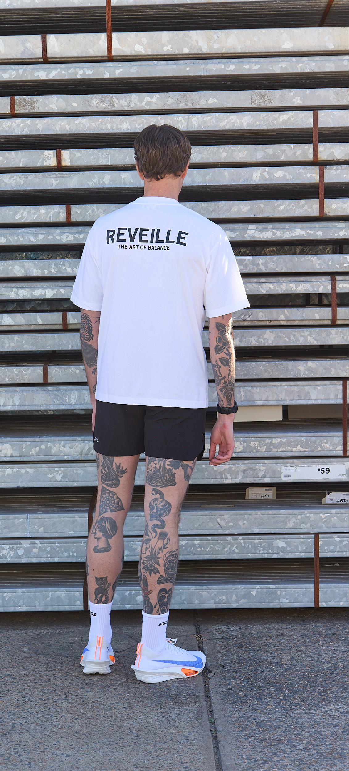 Oversized Training T-shirt (White)