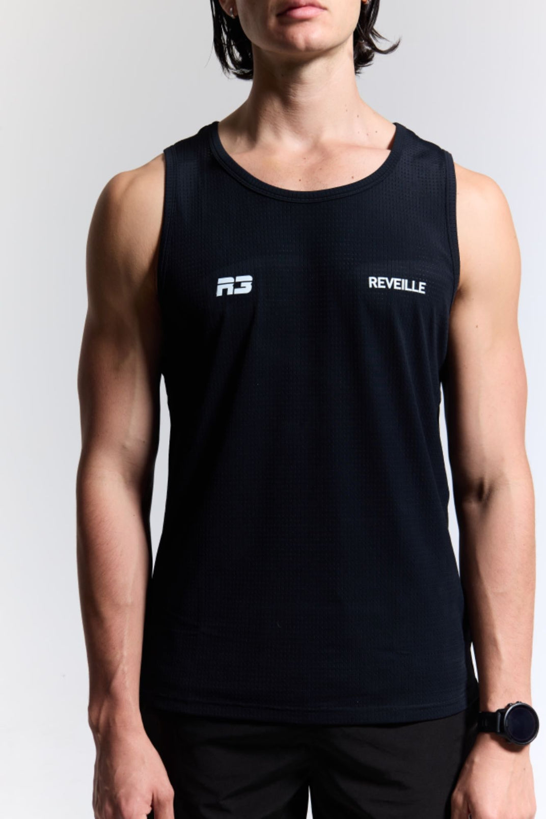 R3 Training Singlet - Black