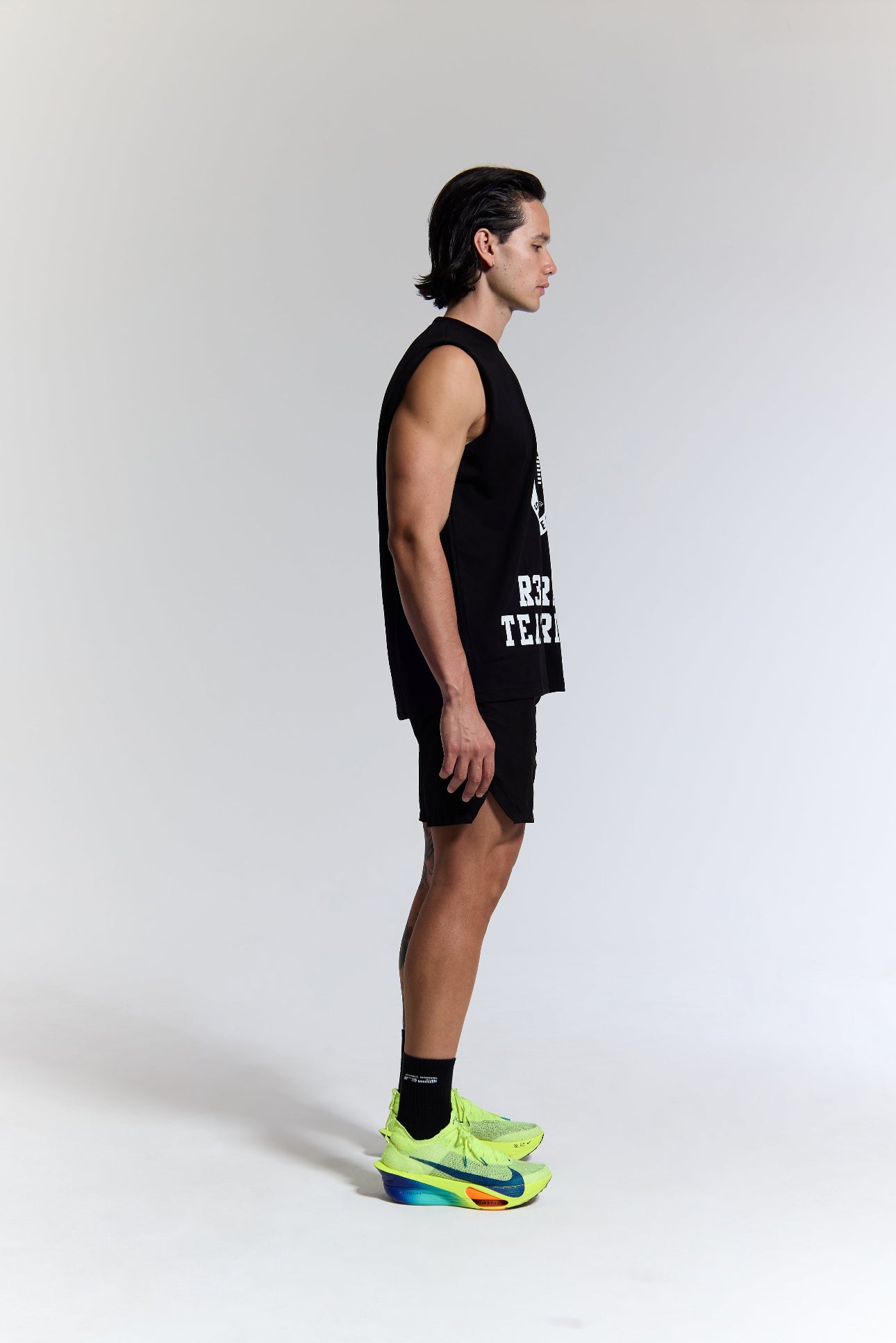Sprint Team Oversized Tank - Black