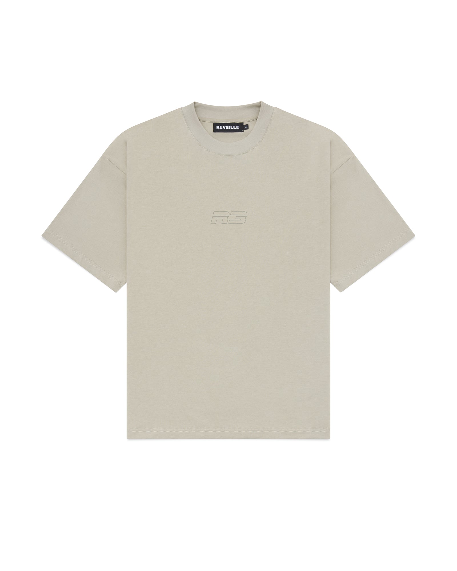 R3 Stencil T-Shirt - Taupe