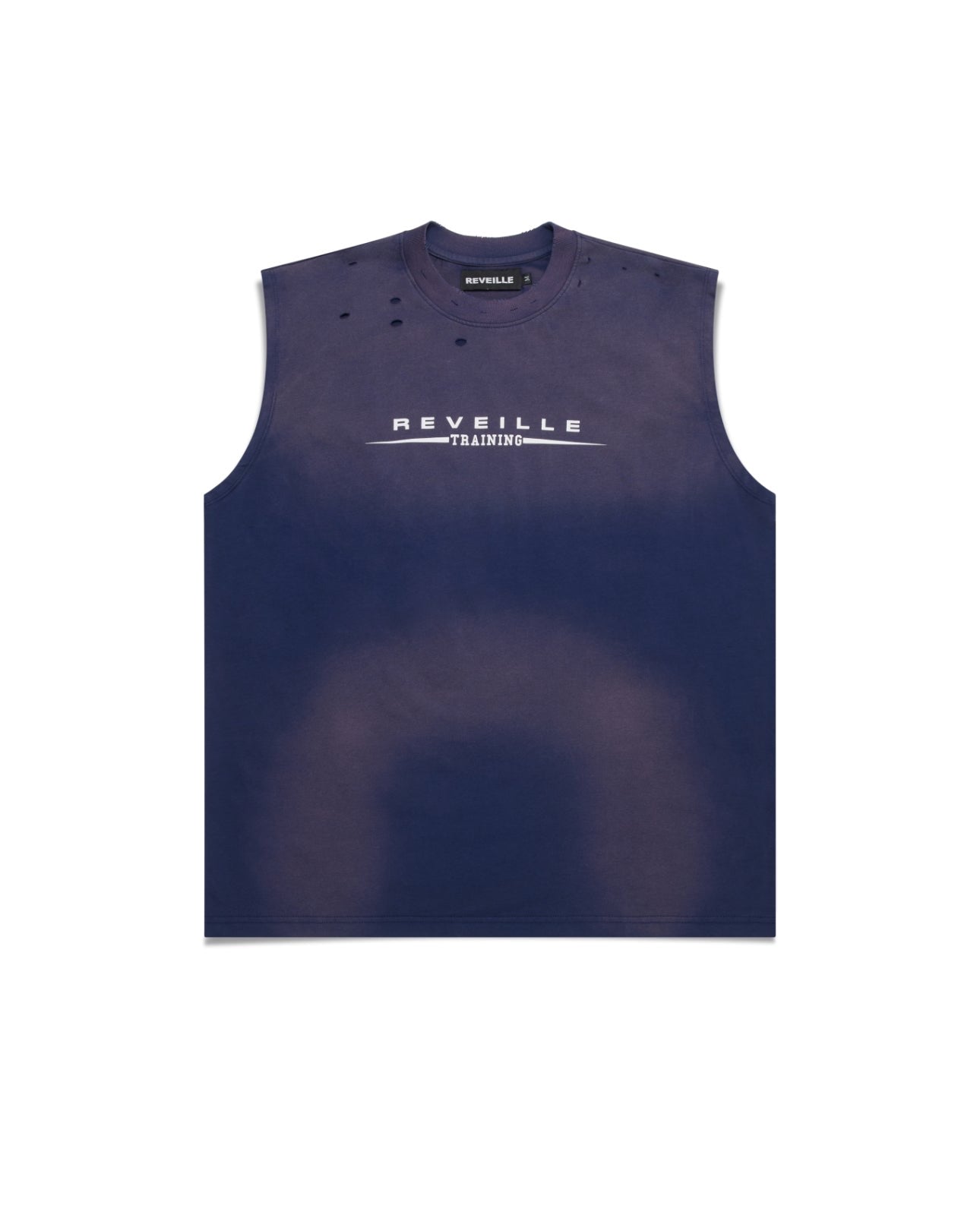 Sunfaded Oversized Tank - Navy