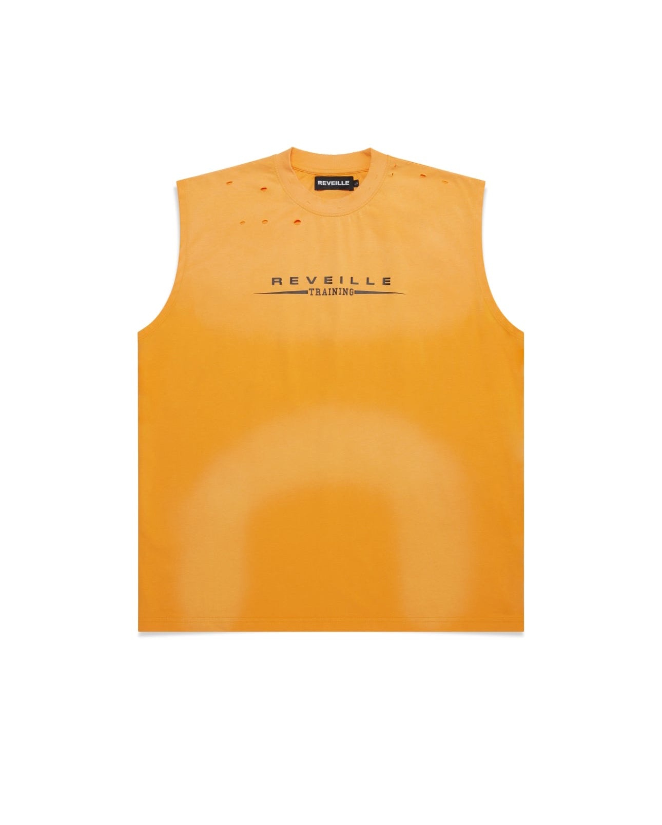 Sunfaded Oversized Tank - Orange