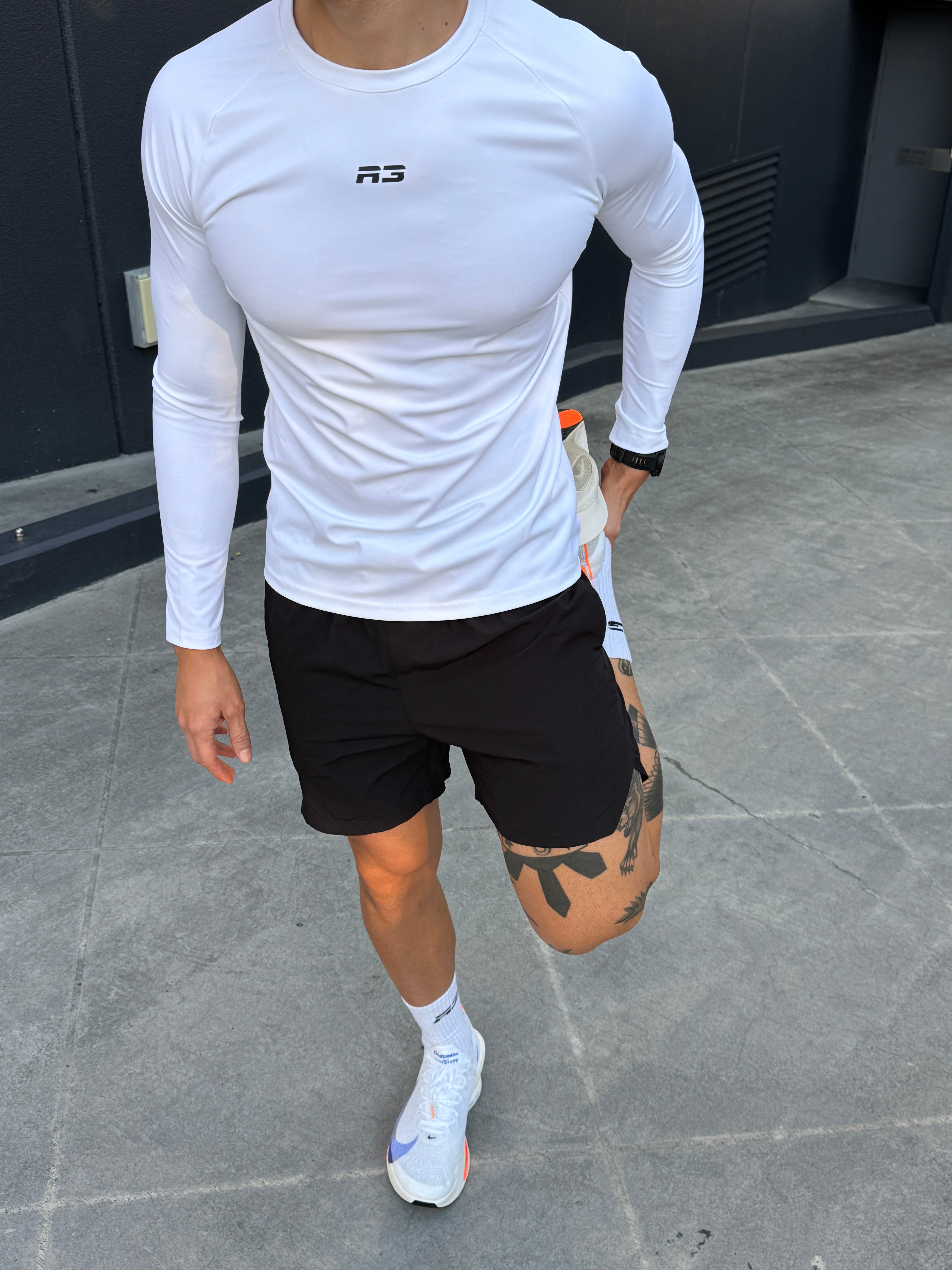 R3 Long Sleeve Shirt - White