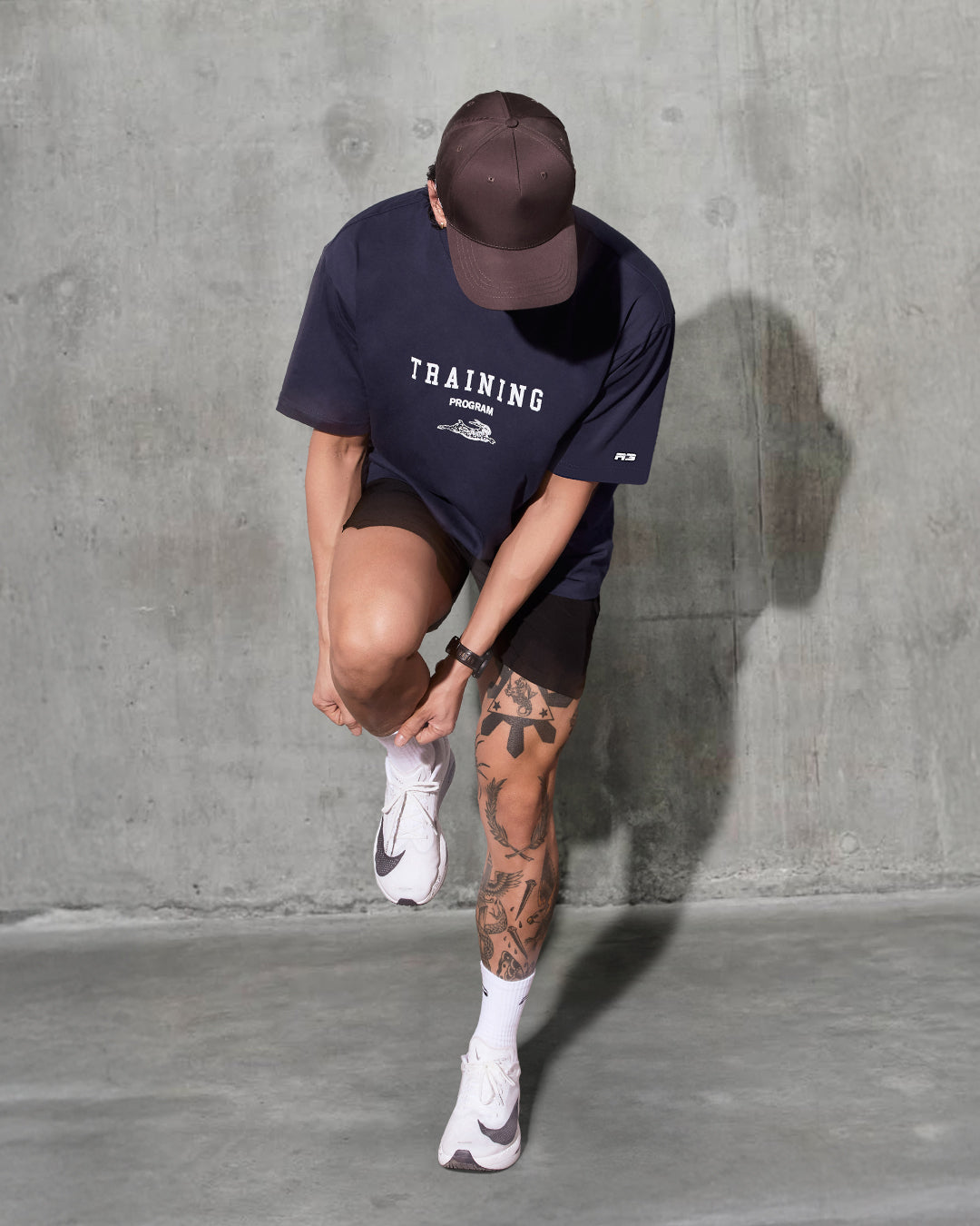 Training Program T-Shirt - Navy