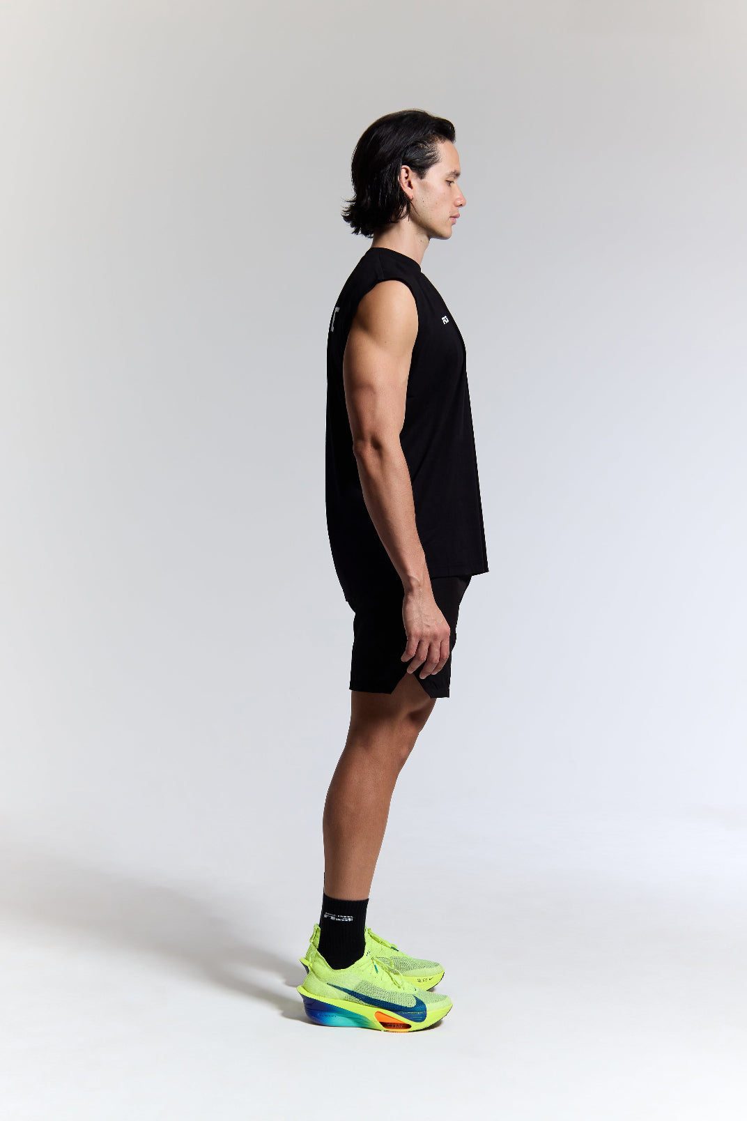 R3 Oversized Tank - Black/White