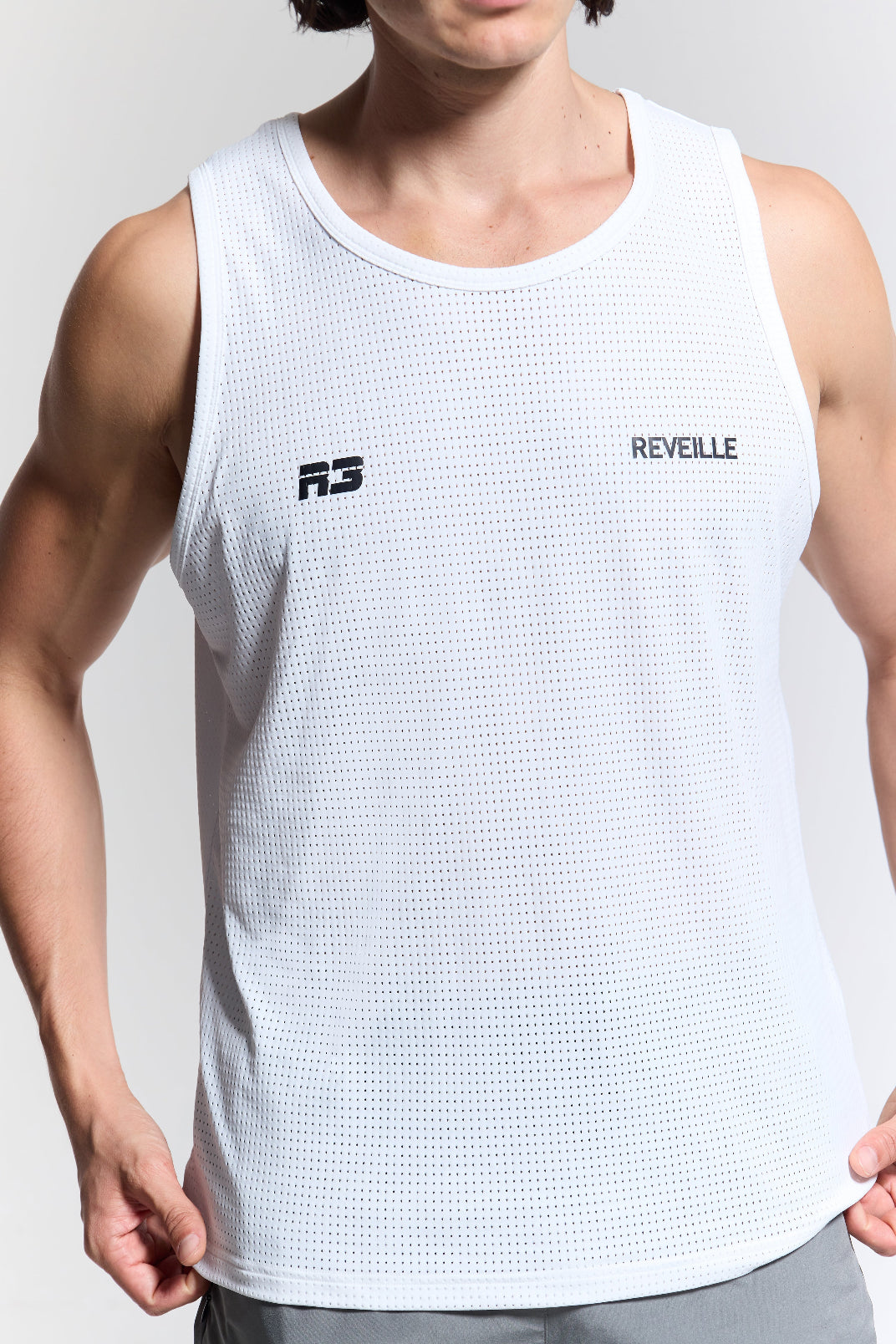 R3 Training Singlet (White)