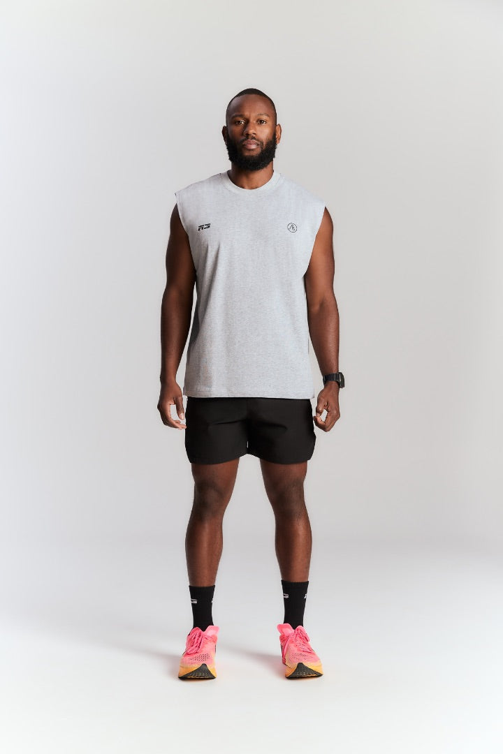 R3 ATÓRA Oversized Tank - Heather Grey