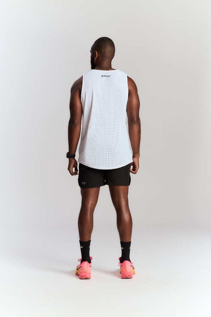 R3 Training Singlet - White
