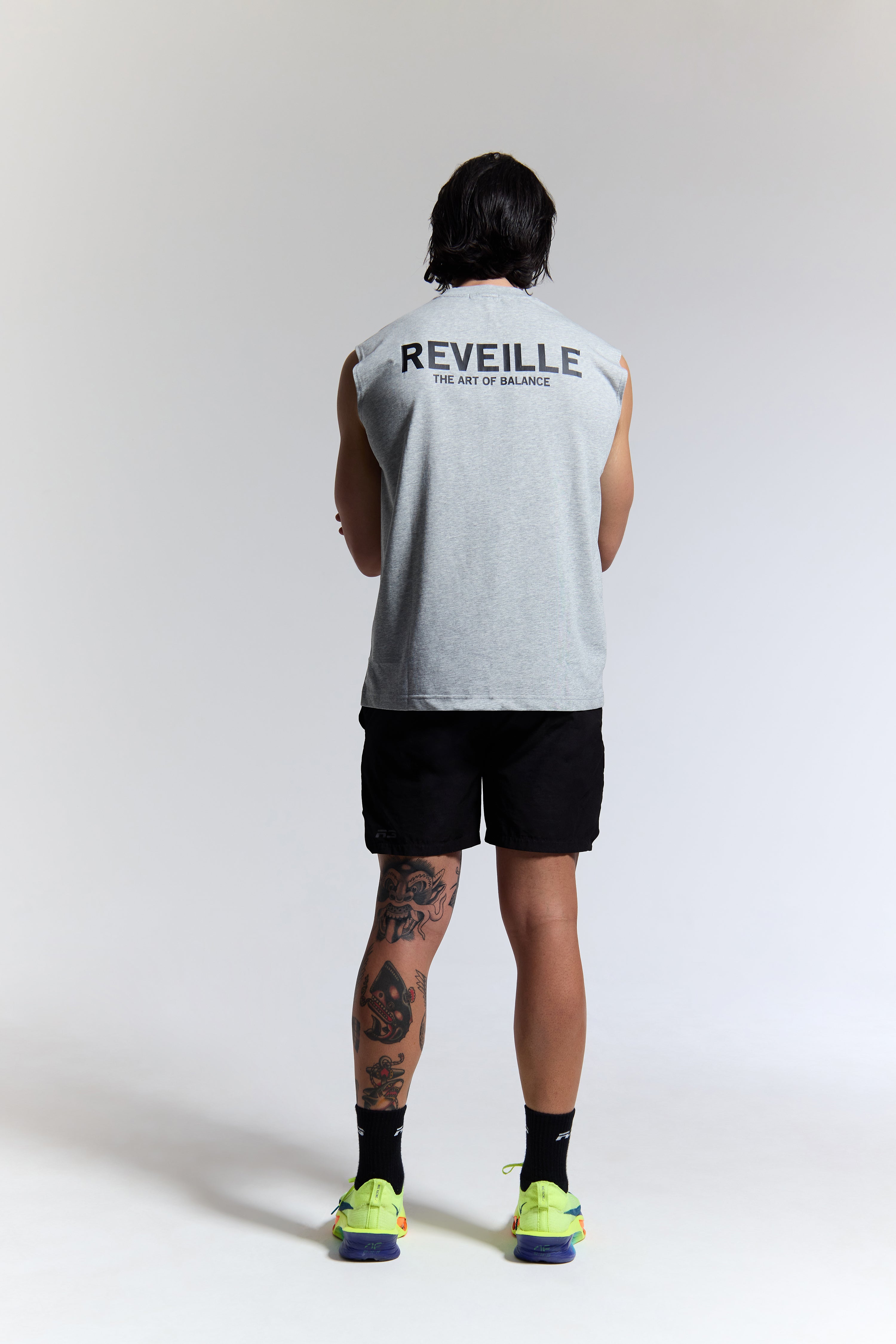 R3 Oversized Tank (Heather Grey)