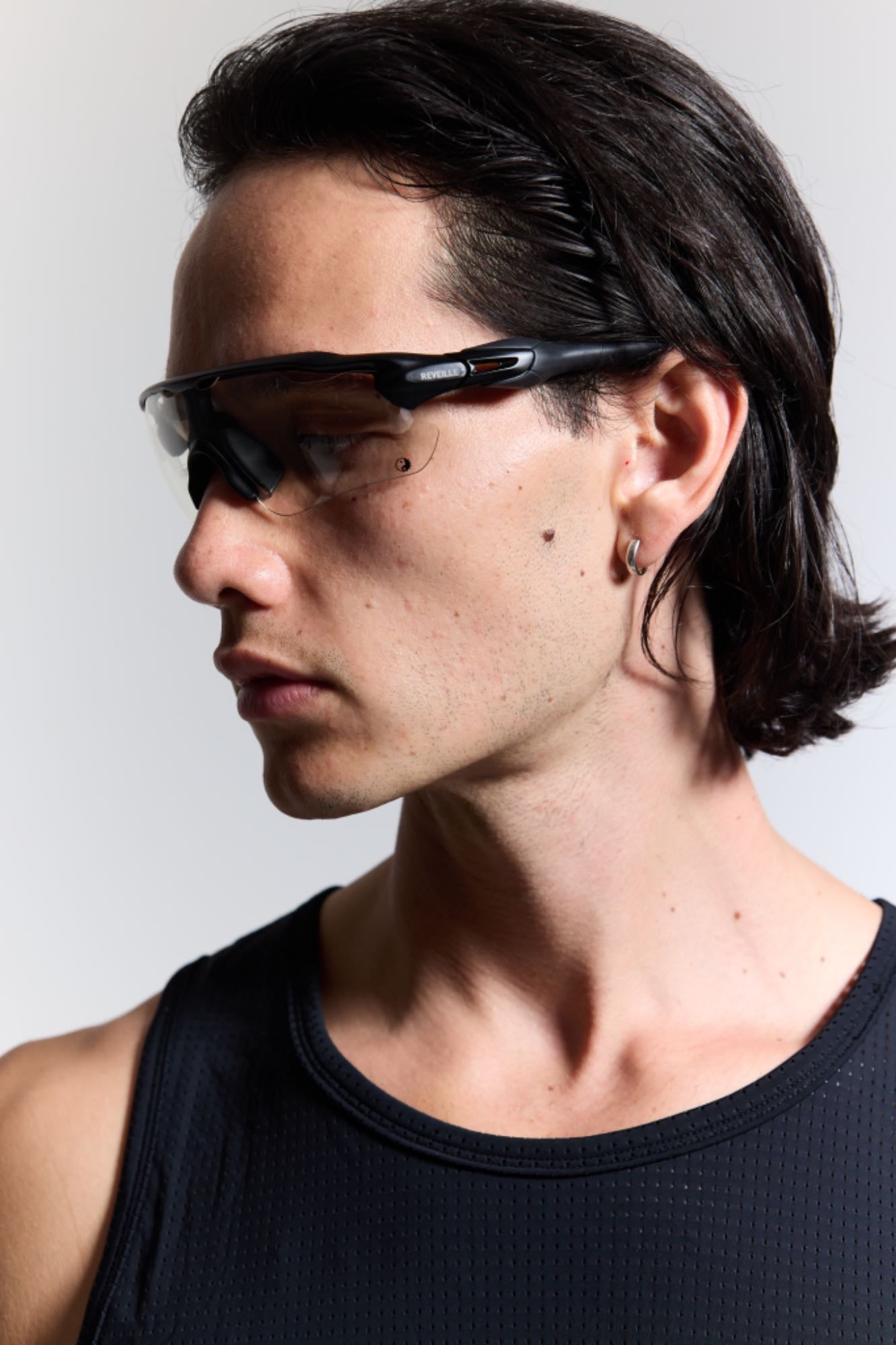 RAPTOR Sunglasses - Black/Clear Lens