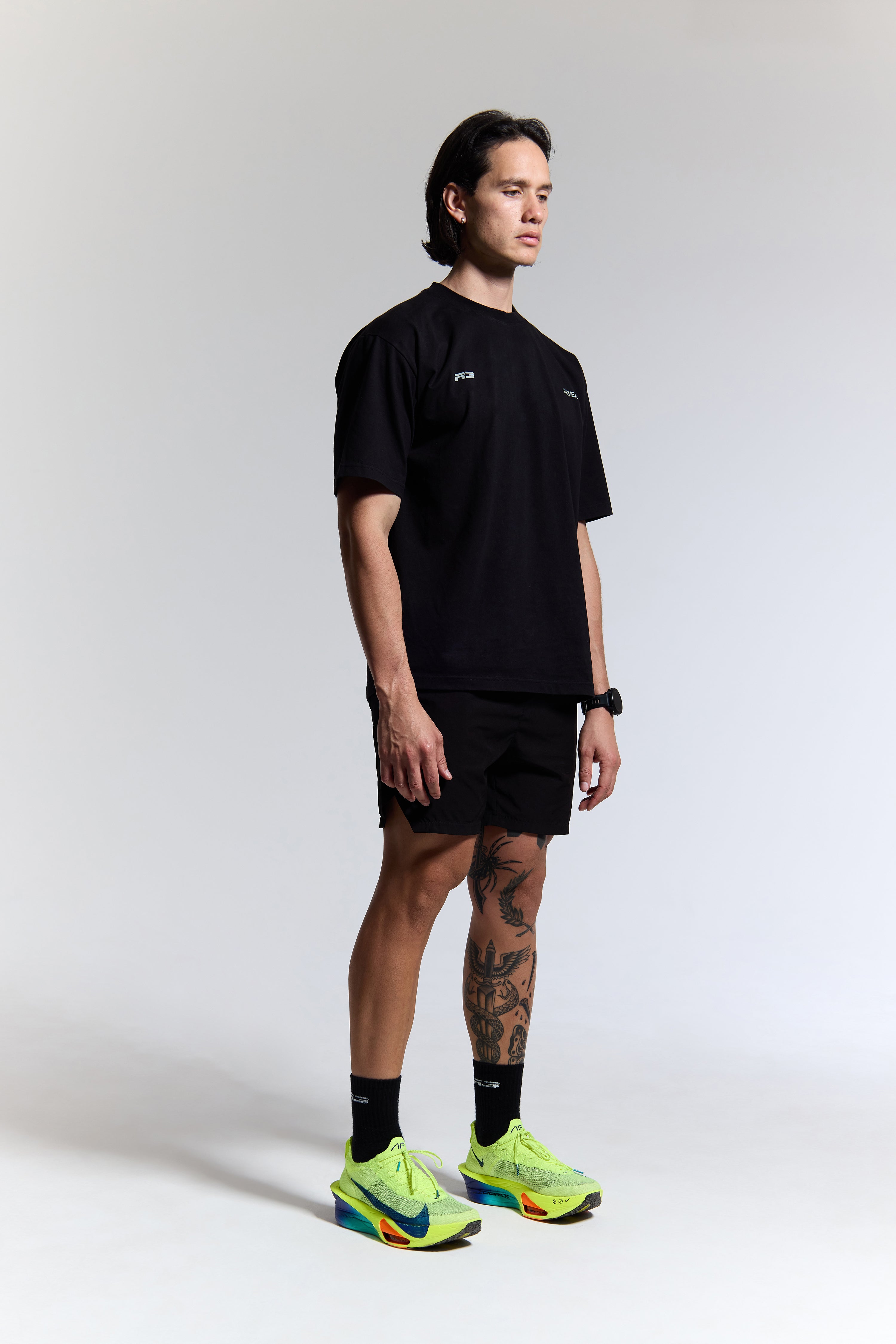 Oversized Training T-Shirt (Black)