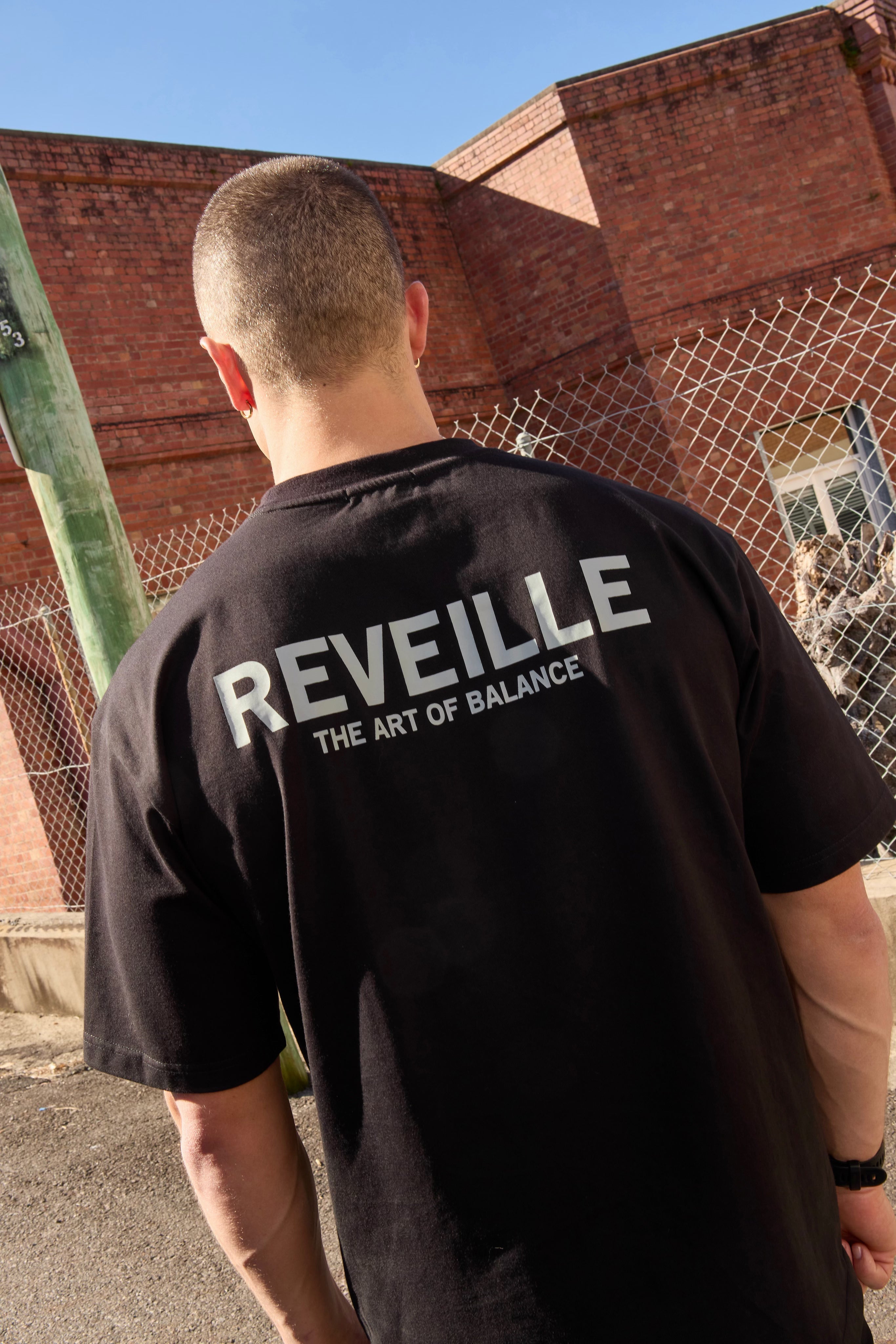 Oversized Training T-Shirt (Black)