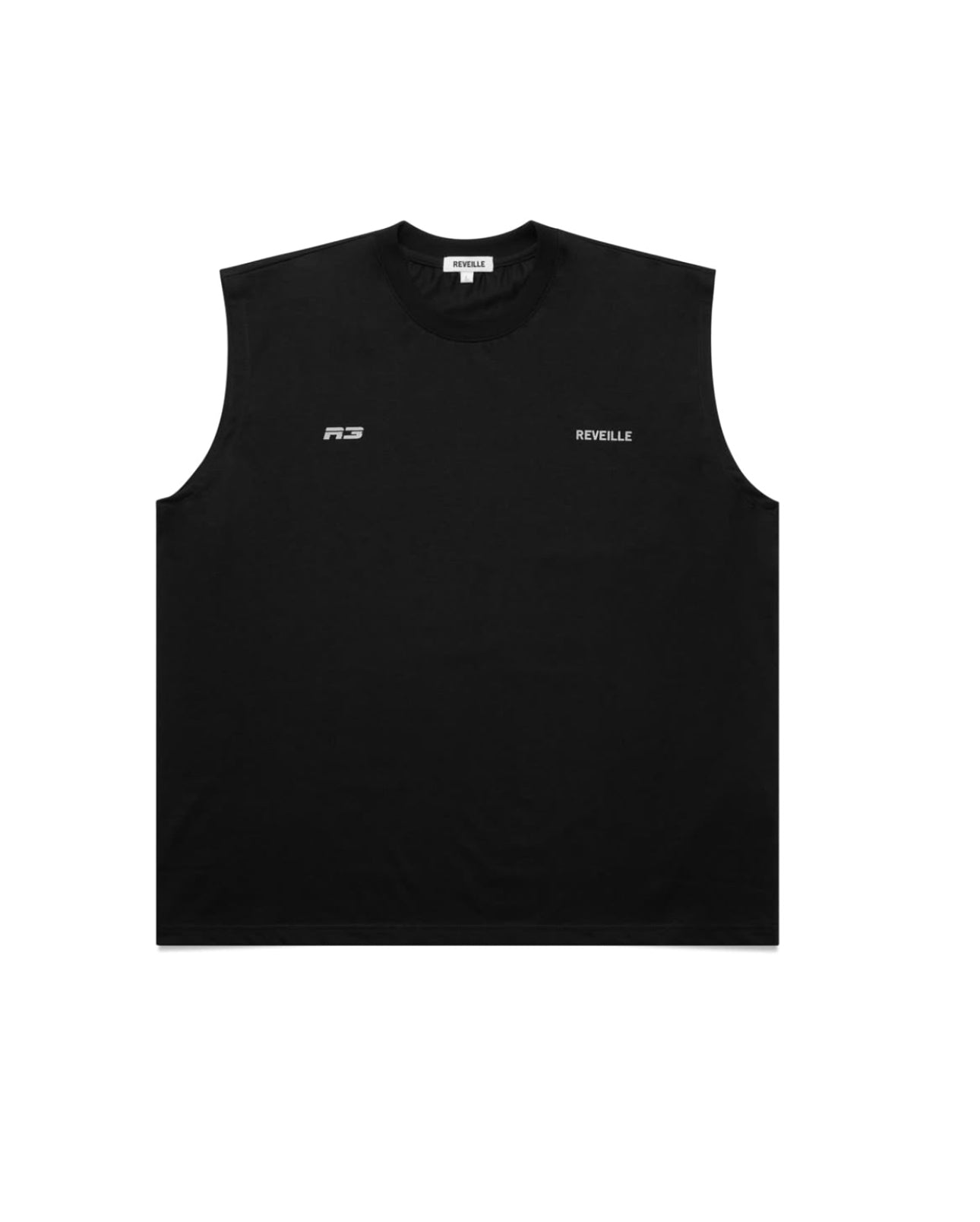 R3 Oversized Tank - Black/Grey