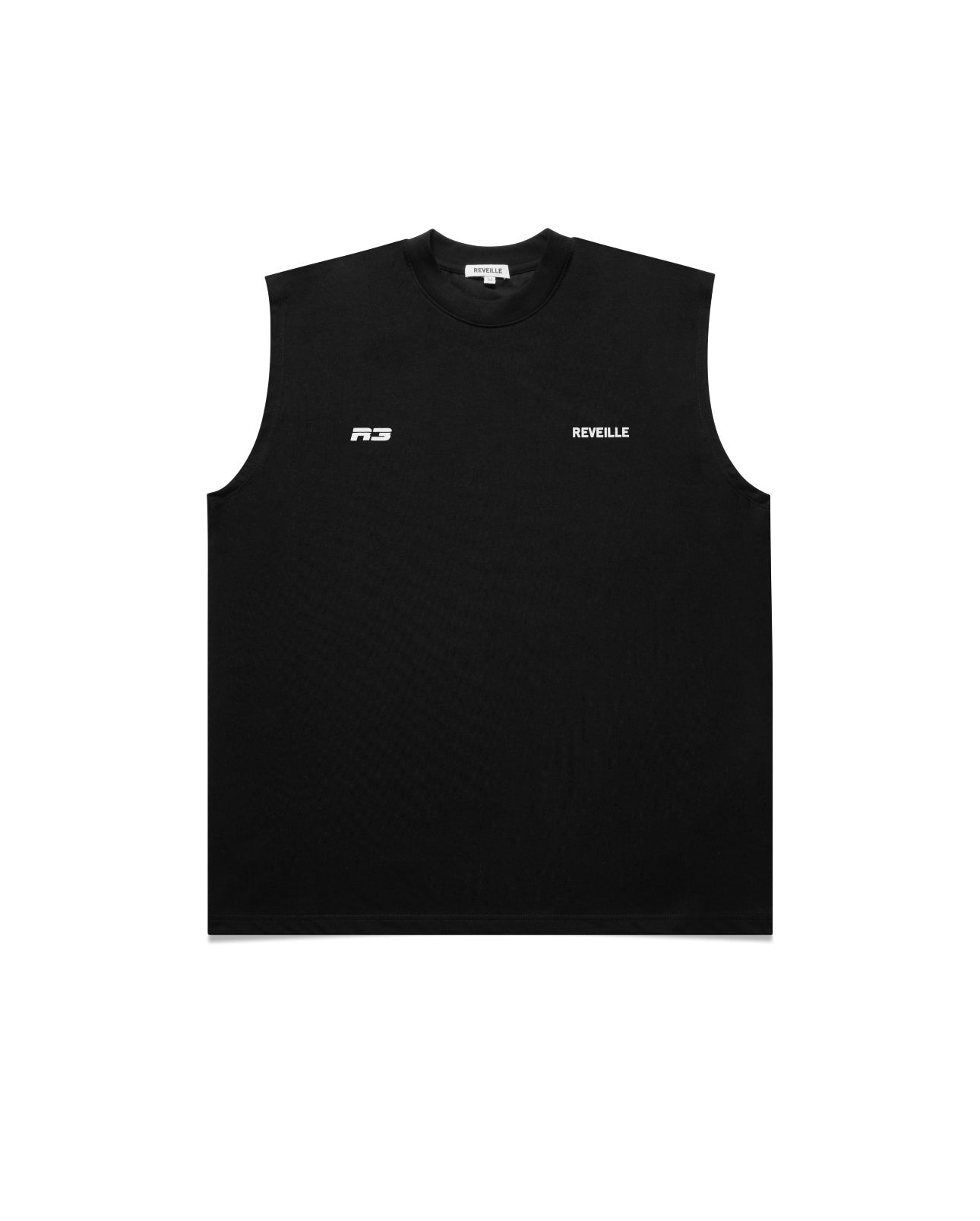 R3 Oversized Tank - Black/White